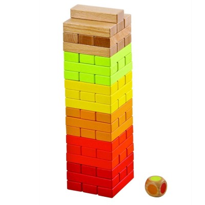 2020 Best Giant Tumbling Tower Wooden Building Blocks Stacking Toys