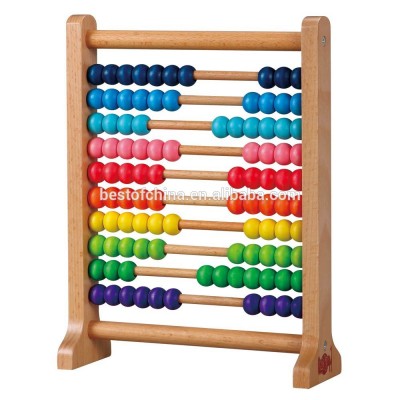 Hot sale Colorful Wooden Abacus ,Beach wood Abacus